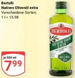 Globus Bertolli Natives Olivenöl extra Angebot