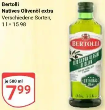 Globus Bertolli Natives Olivenöl extra Angebot