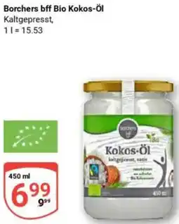 Globus Borchers bff Bio Kokos-Öl Angebot