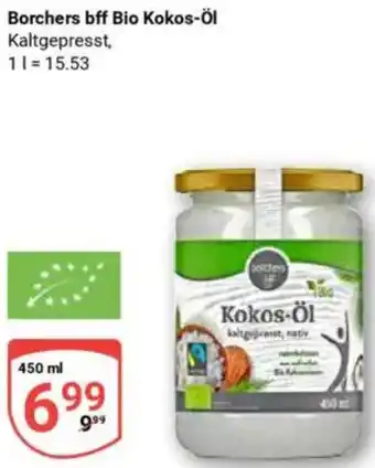 Globus Borchers bff Bio Kokos-Öl Angebot