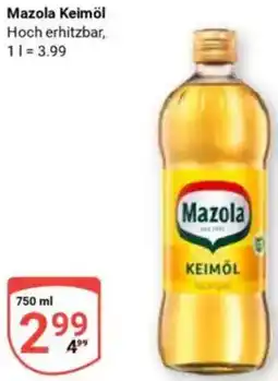 Globus Mazola Keimöl Angebot