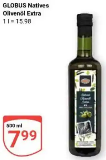 Globus GLOBUS Natives Olivenöl Extra Angebot