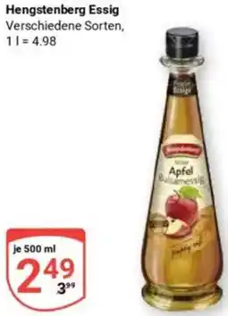 Globus Hengstenberg Essig Angebot