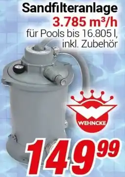 CENTERSHOP Sandfilteranlage 3.785 m³/h Angebot