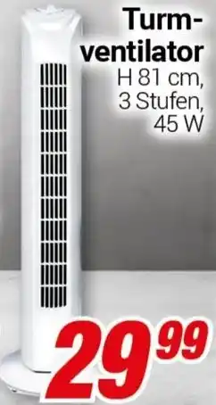 CENTERSHOP Turmventilator Angebot
