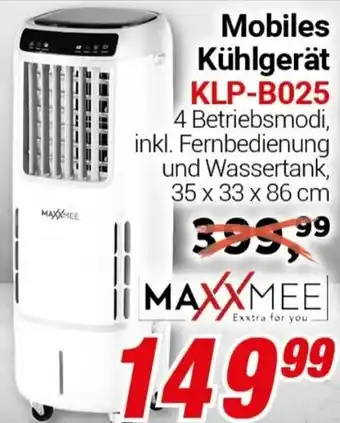 CENTERSHOP MAXXMEE Mobiles Kühlgerät KLP-B025 Angebot