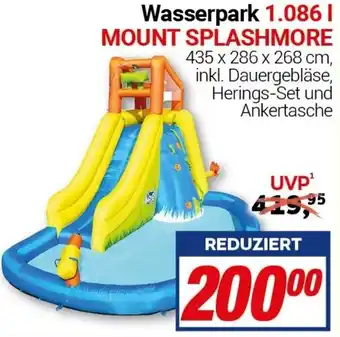 CENTERSHOP Wasserpark 1.086 l MOUNT SPLASHMORE Angebot