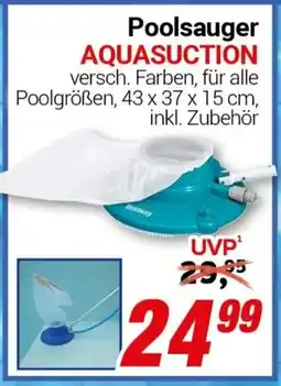 CENTERSHOP Poolsauger AQUASUCTION Angebot