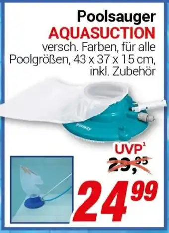 CENTERSHOP Poolsauger AQUASUCTION Angebot