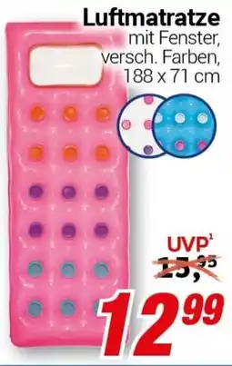 CENTERSHOP Luftmatratze Angebot