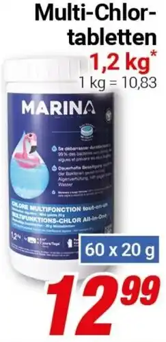 CENTERSHOP MARINA Multi-Chlortabletten Angebot