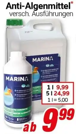 CENTERSHOP MARINA Anti-Algenmittel Angebot
