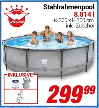 CENTERSHOP Bestway Stahlrahmenpool 8.814 l Angebot