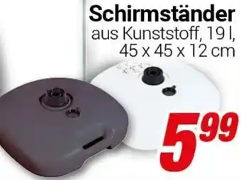 CENTERSHOP Schirmständer Angebot