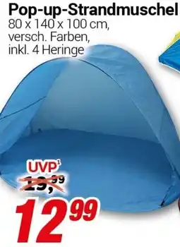 CENTERSHOP Pop-up-Strandmuschel Angebot