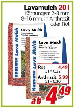 CENTERSHOP Lavamulch Angebot