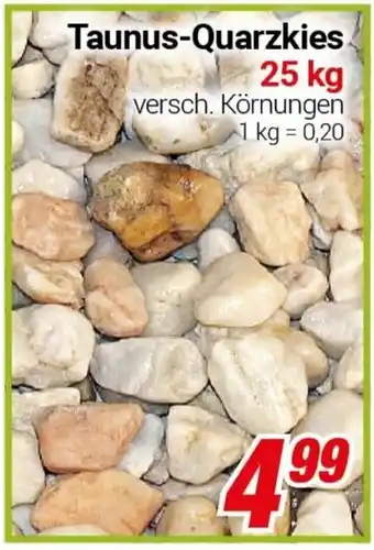 CENTERSHOP Taunus-Quarzkies Angebot