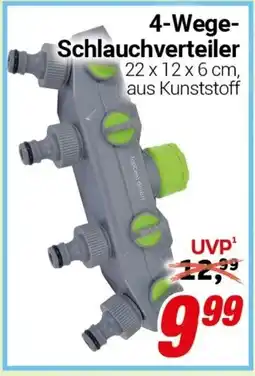 CENTERSHOP 4-Wege Schlauchverteiler Angebot