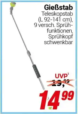 CENTERSHOP Gießstab Angebot