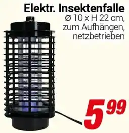 CENTERSHOP Elektr. Insektenfalle Angebot