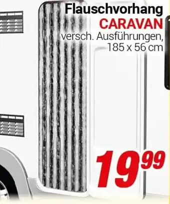 CENTERSHOP Flauschvorhang CARAVAN Angebot