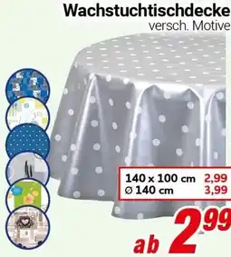 CENTERSHOP Wachstuchtischdecke Angebot