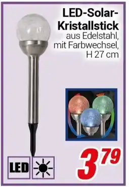 CENTERSHOP LED-Solar Kristallstick Angebot