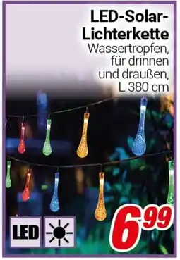 CENTERSHOP LED-Solar Lichterkette Angebot
