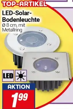 CENTERSHOP LED-Solar Bodenleuchte Angebot