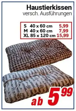 CENTERSHOP Haustierkissen Angebot