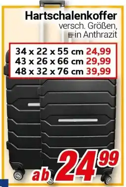 CENTERSHOP Hartschalenkoffer Angebot