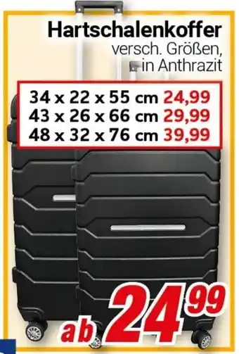 CENTERSHOP Hartschalenkoffer Angebot
