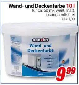 CENTERSHOP Renolin Wand- und Deckenfarbe Angebot