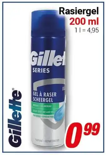 CENTERSHOP Gillette Rasiergel Angebot