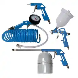 Netto Marken-Discount Scheppach Druckluft-Werkzeug-Set, 5-Teilig versch. Ausführungen Angebot