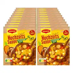 Netto Marken-Discount Maggi Guten Appetit Hochzeitssuppe, ergibt 1 Liter, 20er Pack Angebot