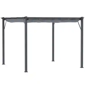 Netto Marken-Discount Outsunny Pergola Aluminium, Polyester Angebot