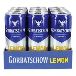Netto Marken-Discount Gorbatschow Wodka & Lemon Mixgetränk 10,0 % vol 0,33 Liter, 12er Pack Angebot