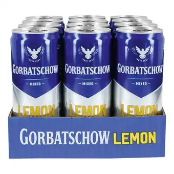 Netto Marken-Discount Gorbatschow Wodka & Lemon Mixgetränk 10,0 % vol 0,33 Liter, 12er Pack Angebot