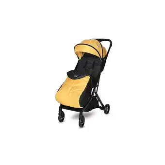 Netto Marken-Discount Lorelli Kinderwagen Myla Aluminiumrahmen Korb Fußsack klappbar mit Zusatzgriff gelb Angebot