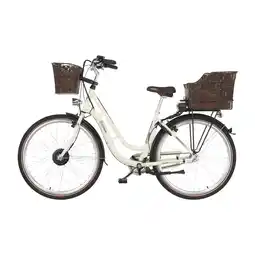 Netto Marken-Discount FISCHER E-Bike Pedelec City Cita ER 1804, Rahmenhöhe 48 cm, 28 Zoll, 418 Wh, elfenbein Angebot