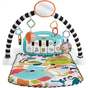 Netto Marken-Discount Fisher-Price Spielbogen/Decke Kontrast Kick & Play Pianospieldecke Angebot