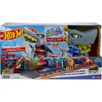 Netto Marken-Discount Hot Wheels Spielgebäude Hot Wheels City Ultimative Hai Auto-Waschanlage Angebot