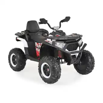 Netto Marken-Discount Moni Kinder Elektro-Buggy Cool NEL-007, EVA-Reifen, Scheinwerfer, Musikfunktion weiß Angebot
