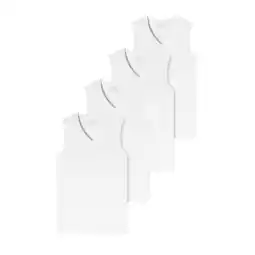 Netto Marken-Discount Schiesser Herren Tanktop 95/5 4er Pack Angebot