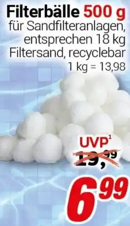 CENTERSHOP Filterbälle Angebot