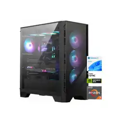 Netto Marken-Discount MP ONE GAMING PC 08 - RTX 3050 - Ryzen 7 7700 - 1 TB NVMe - 32GB RAM - Windows 11 Angebot