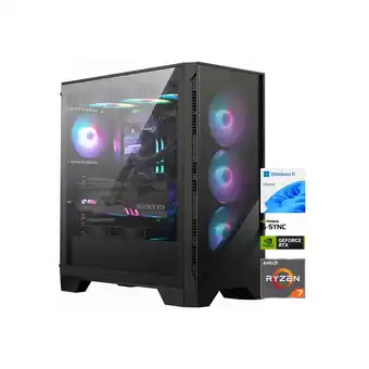 Netto Marken-Discount MP ONE GAMING PC 08 - RTX 3050 - Ryzen 7 7700 - 1 TB NVMe - 32GB RAM - Windows 11 Angebot