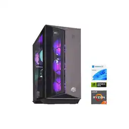 Netto Marken-Discount MP ONE GAMING PC 11 - RTX 4060 - Ryzen 7 5800X - 1 TB NVMe - 32GB RAM - Windows 11 Angebot