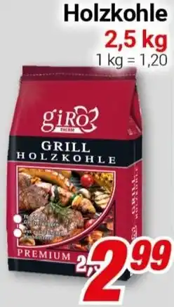 CENTERSHOP GiRo Holzkohle Angebot